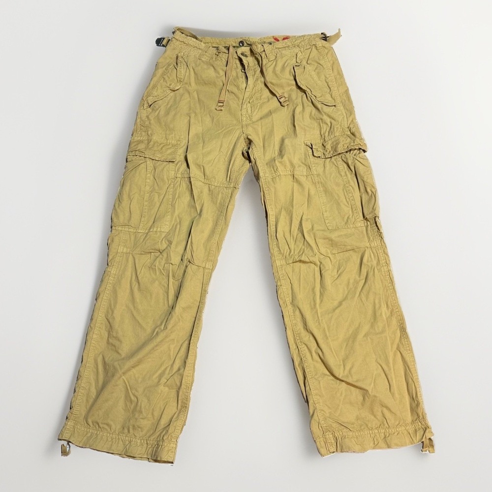 American Eagle Y2K Cargo Pants 32x30  parachute military Utility Multi-Pocket